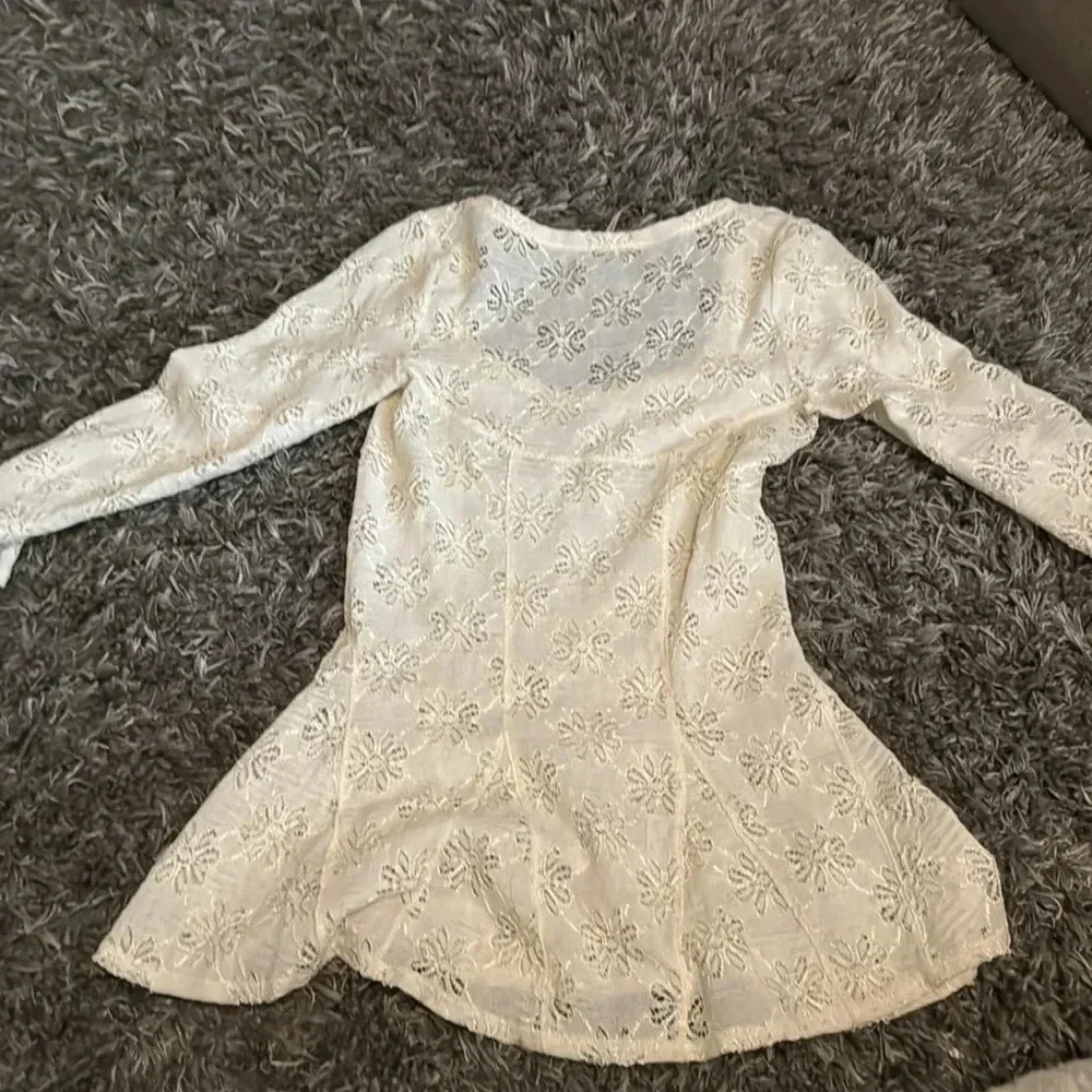 Free People sheer floral